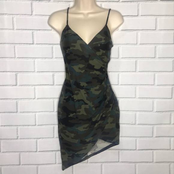 Dresses & Skirts - NWT small camo dress
